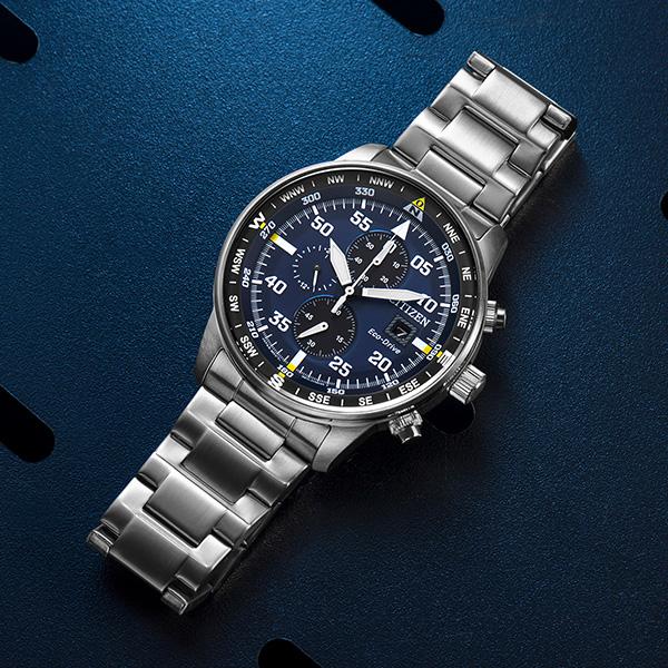 Citizen Ecology Drive Collection Light Powered Quartz Movement Stainless Steel Strap Watch CA0690-88L