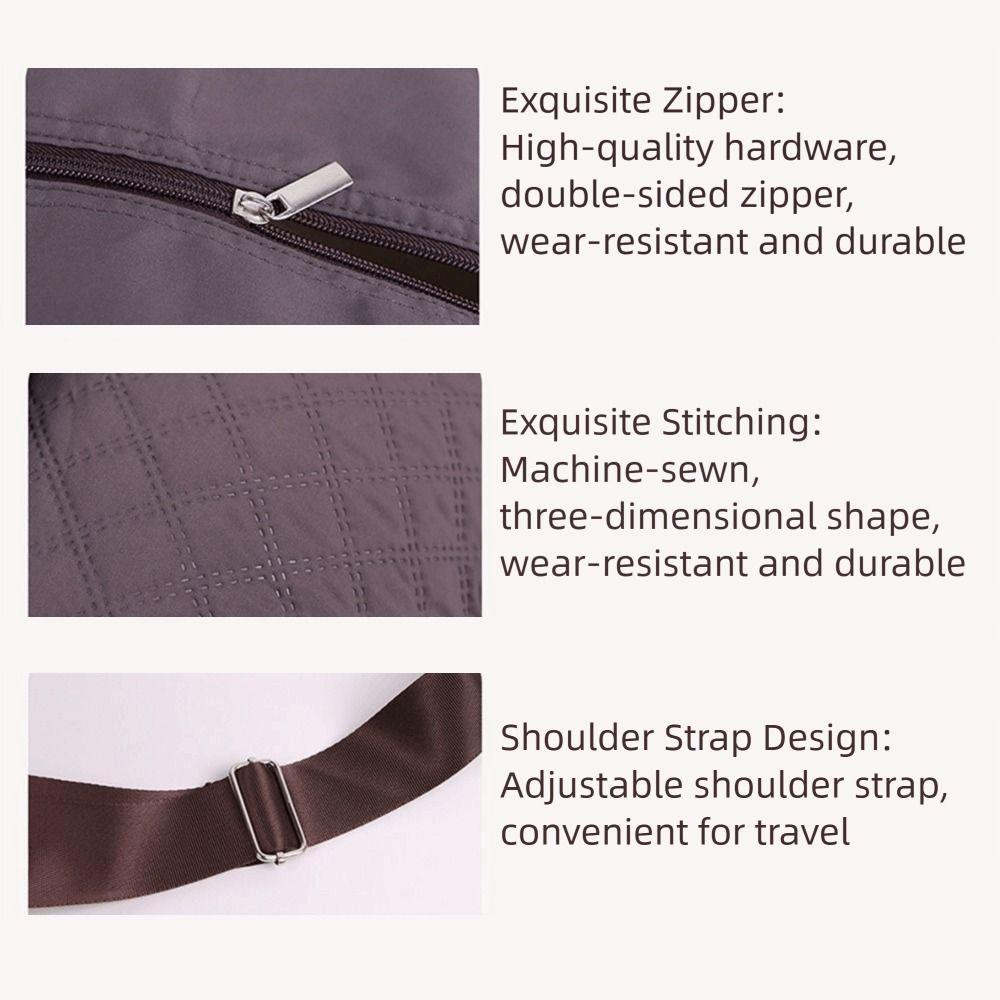 Bear Pattern Cartoon Mommy Bag Large Capacity Portable Diaper Bag Mommy Crossbody Bag Daily Use