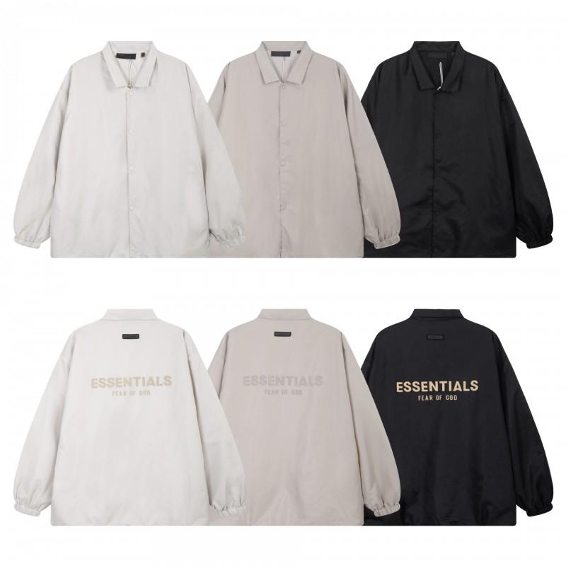 Mens Streetwear Oversized Coach Jacket Cotton Blend Windbreaker Casual Outerwear