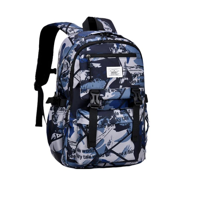 Geantă școlară de camuflaj pentru școală primară Rucsac casual ușor pentru copii BLBL5236