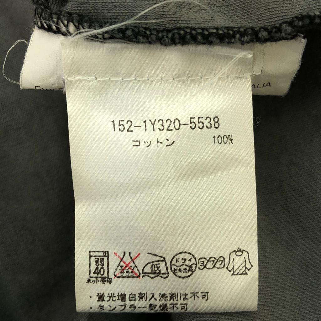 Etro Made In Italy Paisley Long Sleeve V Neck Cut XS Navy System Ron T Men's Used