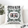 Cool Music Brand O-Omerta 47 3 Pillow Case Linen Pillow Case Sofa Home Decor Cushion Cover Cushion Cove