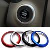 Car Engine Start Stop Decoration Ring Sticker Auto Interior Accessories For Nissan Qashqai J11 Lafesta Murano X-Trail Etc Cima