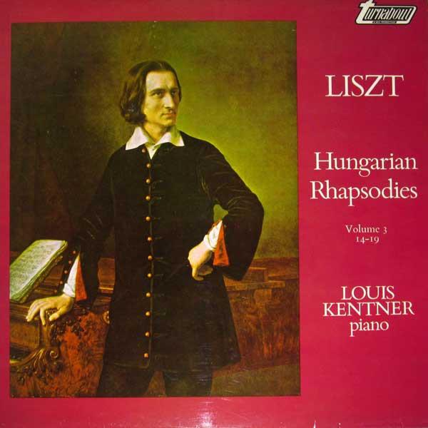 

LP Record LOUIS KENTNER Liszt Hungarian Rhapsodies Volume TV34268DS TURNABOUT 1971 UK Classical Used