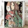 Fantasy Forest Nymph Shower Curtain Nature Witchcore Cottagecore Floral Trees Birds Home Decor Wall Art Tapestry Gift