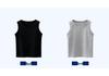 27kids Korean Style 2024 Summer Plain Vest T-shirt for Kids - No Pattern