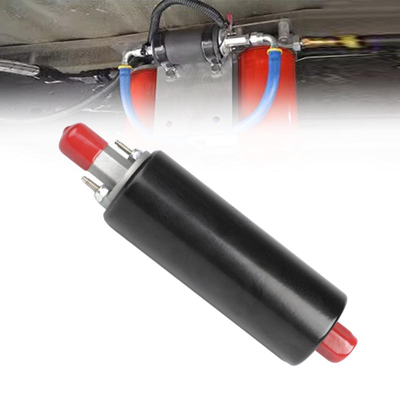 GSL392 Inline LS Fuel Pump & 58 PSI Fuel Filter Regulator EFI Conversion 255LPH High Pressure External Pump 6AN Fittings 400-939