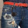 Retractable Keychain With High Elasticity ABS Material Lightweight And Sturdy For Home Office Outdoor Use
