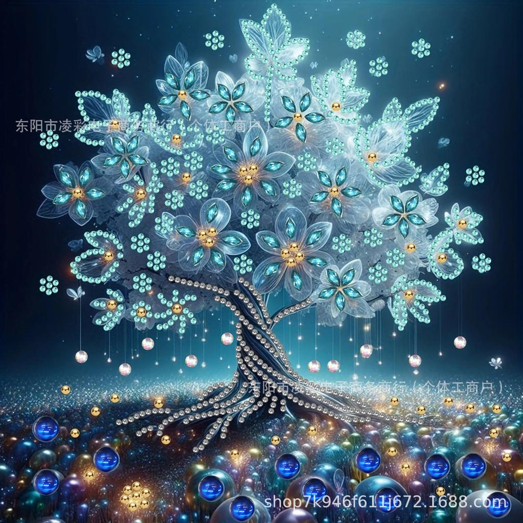 Crystal Diamond Sticker Handmade Diy Size Special-Shaped Point Diamond Painting Factory Shein Diamond Set Gemstone Simple