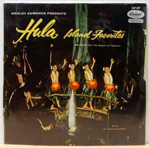 LP Record WEBLEY EDWARDS, AL KEALOHA PERRY &  - Hula Island Favorites 2LP89 CAPITOL 1959 Japan World Music Used
