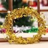 Festive Atmosph Christmas Garland Shiny Star Christmas Tree Ornaments  Christmas Tree