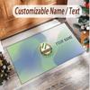 Personalized Crystal Velvet Carpet Rapid Wien FC Pattern Non Slip Floor Rug