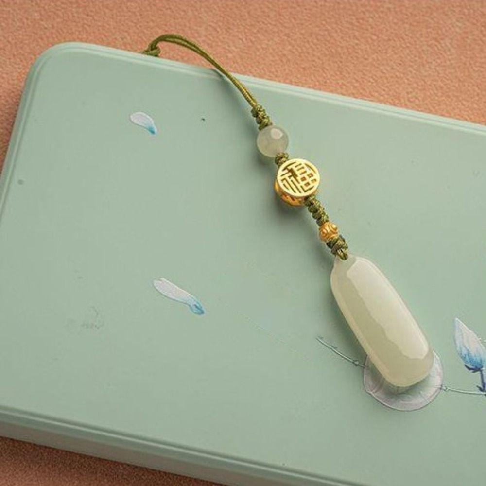 Personality Pendant Key Pendants Tranquility Mobile Phone Chain Creative Car Key Ring  Couple