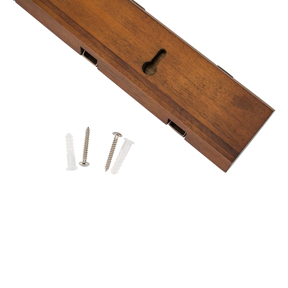 Umbra Flip Hook Coat Hooks FLIP 5 HOOK 5-Hook Rack, Wall-Mounted, Stylish, 318850-1227, Warm/Gold. WARM/GOLD. [Used]