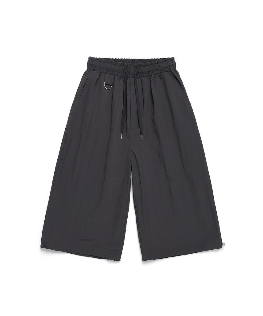 ODDBALLS CLUB Odbc Nylon D-Ring Cropped Pants Charcoal