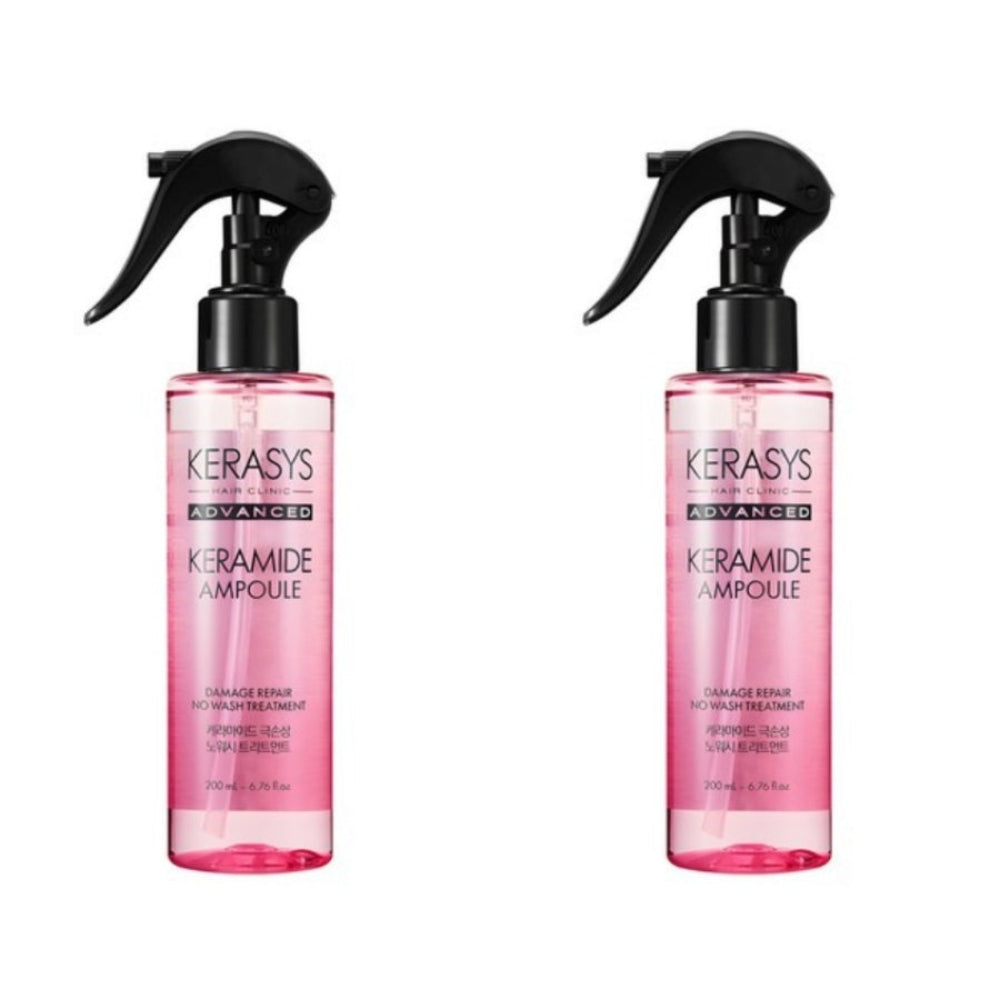 Kerasys Advanced Keramide Ampoule Damage Repair No Wash Treatment 200ml*1Pc/2Pcs