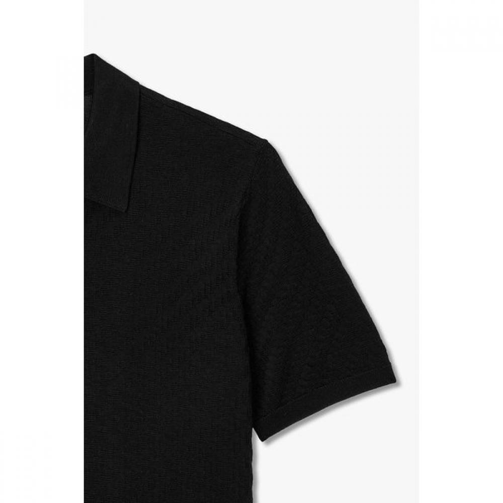 Emporio Armani Men Diagonal Open Collar Pullover A516128023