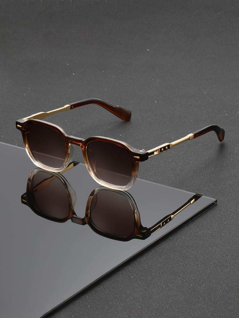Rice nail small frame sunglasses fashion sunscreen trend new UV protection personalized sunglasses