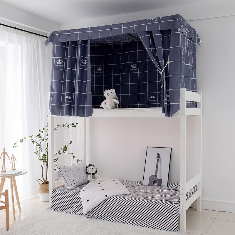 Blackout Bed Skirt & Mosquito Net for Dorm Bunk: 1.2m & 1.5m