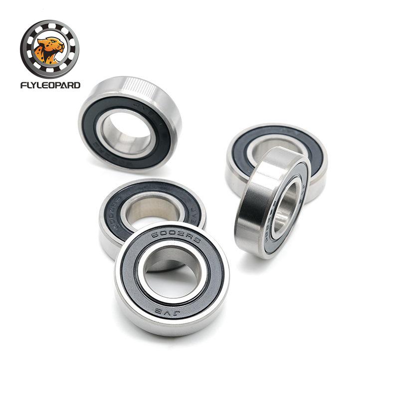 In-stock 6900 2RS Thin-walled Deep Groove Ball Bearing, 10x22x6, High-speed Motor Bearing with Blue Rubber Seal.
