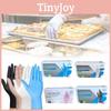 Strong Disposable Black Nitrile Gloves Food Safe For Household Tasks And Food Preparation