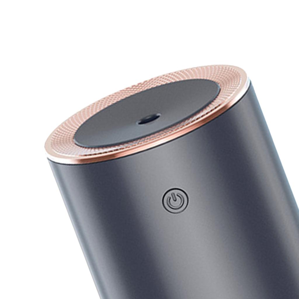 Air Humidifier Household Bedroom Desktop USB Atomization Aromatherapy Machine 260ml Large Capacity Gray