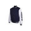 Adidas Originals Varsity Bomber Jacket With Striped Polyester Men Jackets Blue GE1346