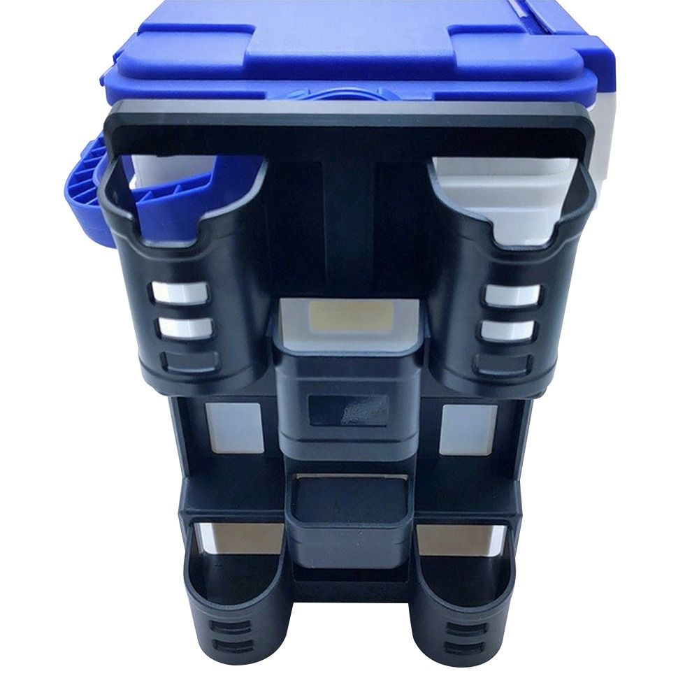 Double Pole Fishing Box Pole Bracket Inserting Device Fishing Gear Pole Hanging Tube Fishing Gear