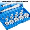 Hub Bearing Tool Kit with Machined Press Disc Hand Driver and Aluminum Case Set for Garage Maintenance