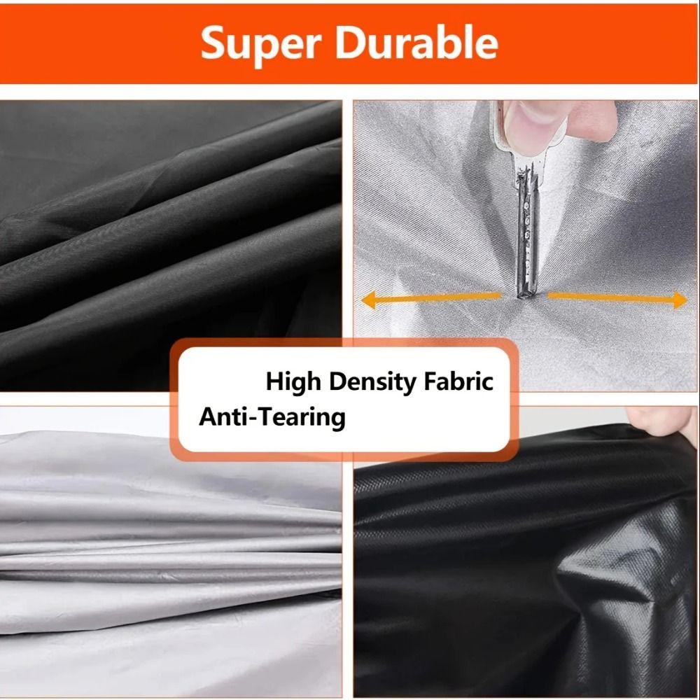 Dustproof Fire Pit Cover 210/420D Stove Cover Grill Protector BBQ Cover  Patio