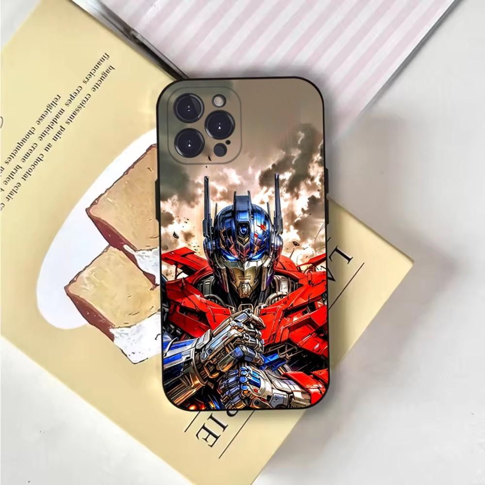 Cool T-Transformers Phone Case Phone Case For iPhone 16,15,14,13,12,11,Pro,X,XS,Max,XR,Plus,Mini Soft Black Cover