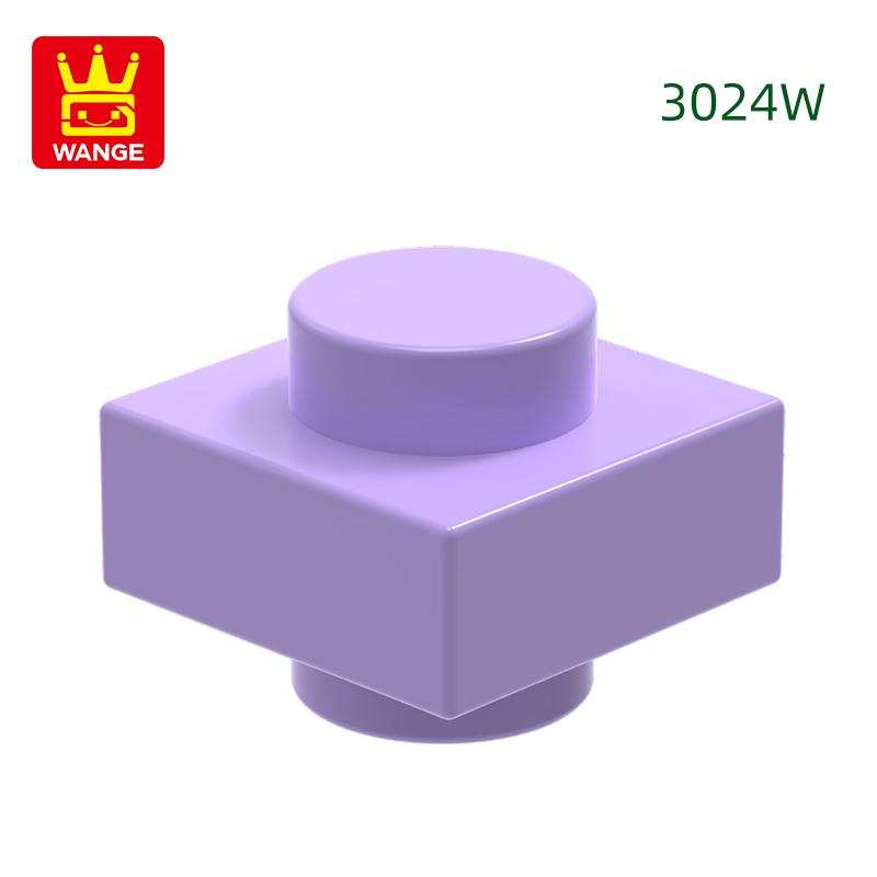 Non-Toxic 549Pcs/Lot 3024W 1X1 Double Cylinder Block Moc Color Accessories Compatible With Brick Diy Children'S Toy S1355