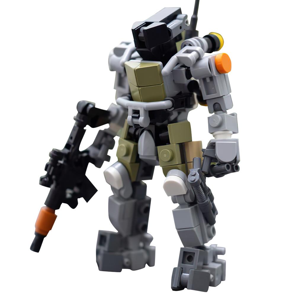 MOC Game Brickheadz  Rapid Response Suit Building Blocks