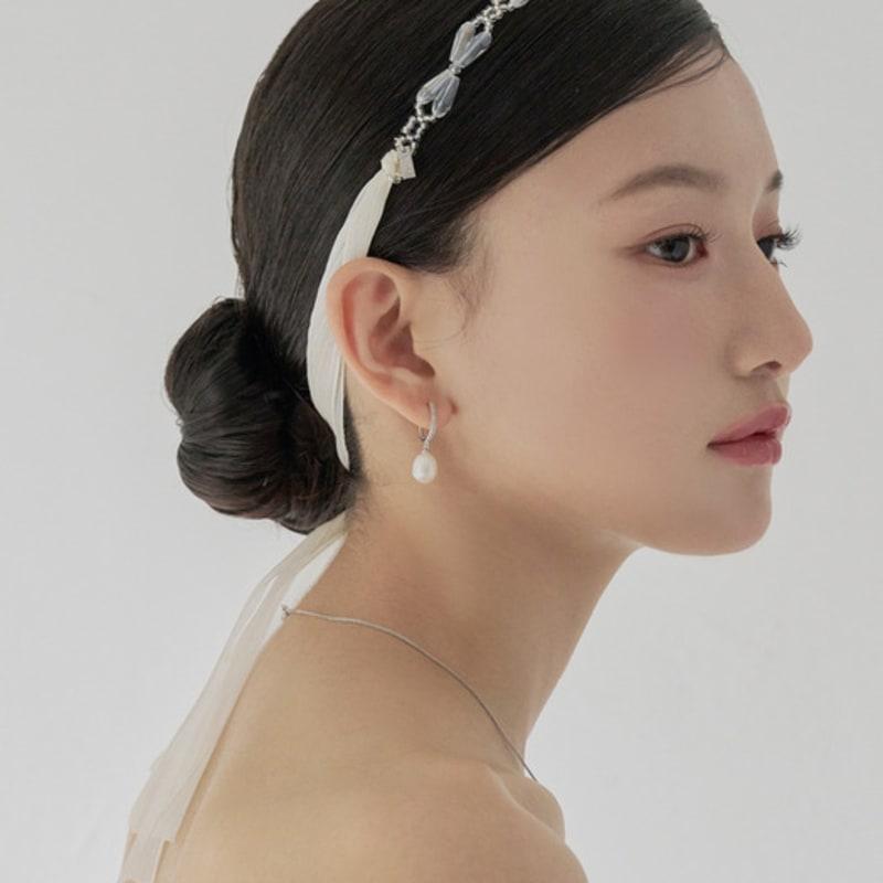 

Jean Paul Clarisse Кристальная капля ремешок JP-25-093HB ivory