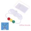 [TG835]Sports Eye Sight Train Three Beads Brock String Vision Convergence Insufficiency Training Tool Target Pointing Practice