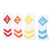4pcs Club Cover Fairway Headcovers PU Leather Driver Headcovers Putter Cover Set for Men