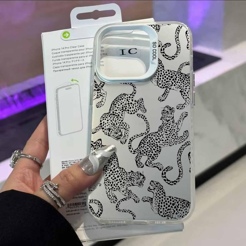 Cool Black And Pink Leopard Print Case For Honor X7D X9D X6C X9B X9A X6B X8A X7A X7B 400 Lite 200 Pro Magic 7 Lite 6 Pro Cover