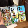 A-Asterix En O-Obelix M-Manga Transparante TPU Telefoonhoesje Voor IPhone 17 11 12 13 14 15 16 Pro Max 16 Plus Cover