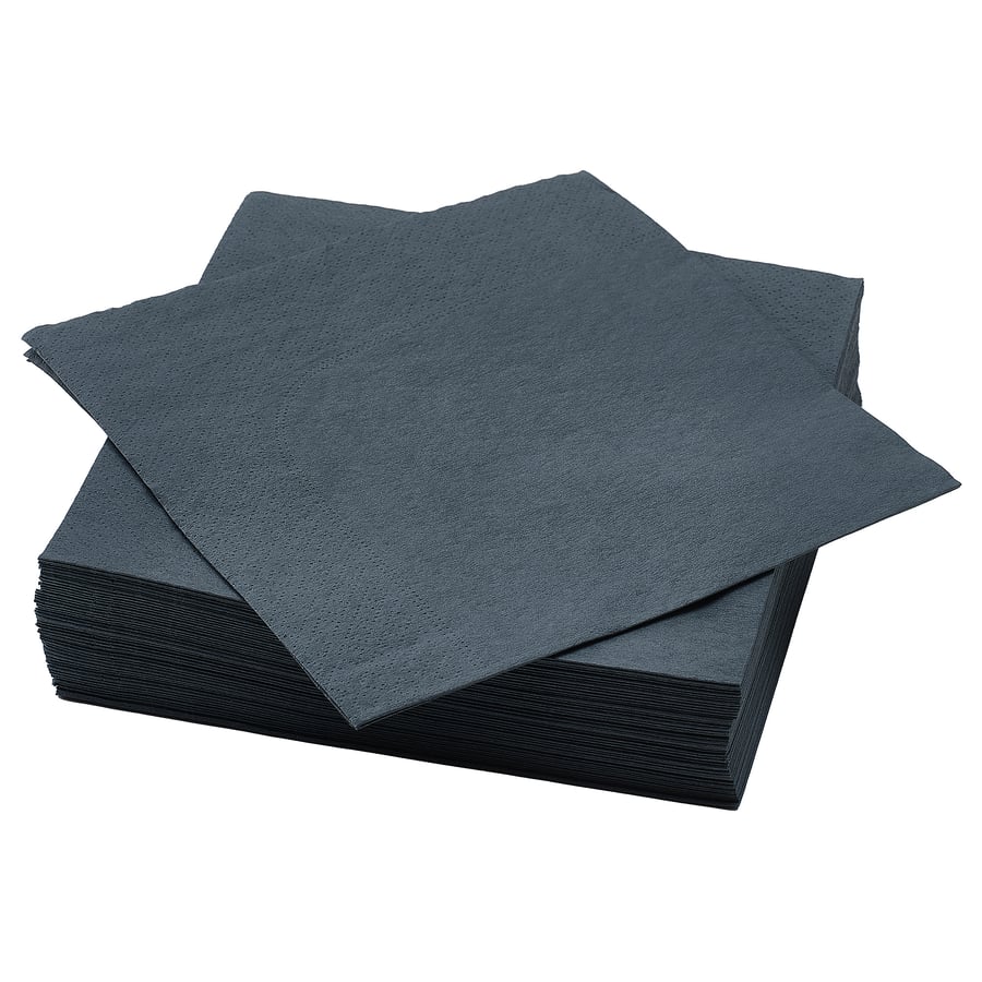 IKEA FANTASTISK Paper Napkin, Dark Red (100)