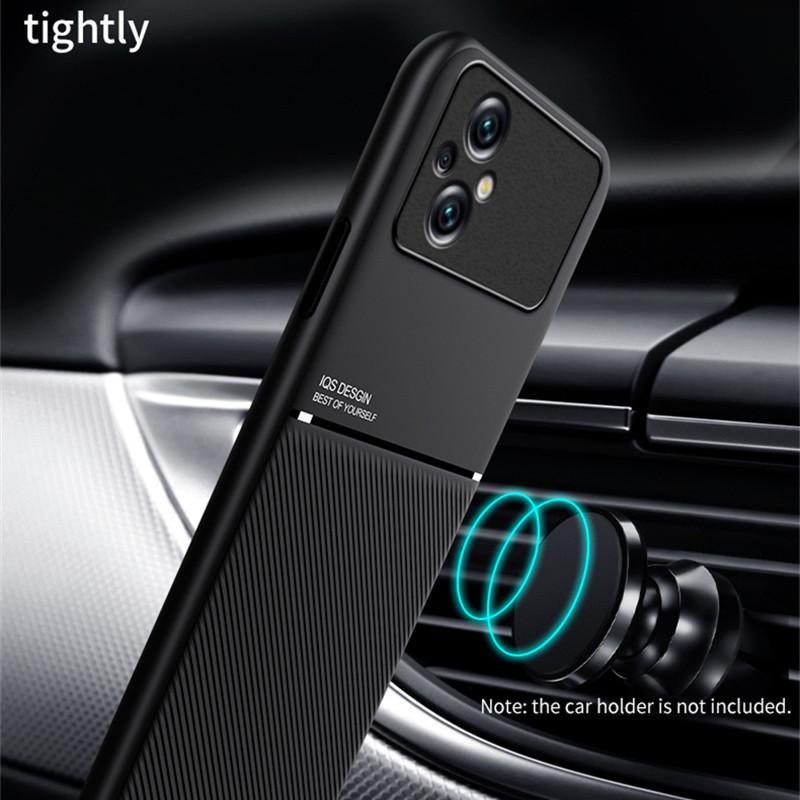 For Xiaomi Poco M5 4G Case Leather Magnetic Car Holder Back Cover for Poko Poxo Little M 5 5M PocoM5 4G Soft Bumper Phone Cases