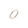 Tirrlirr 14K Pink Gold Tiny Line Ring Trjk4P00273M