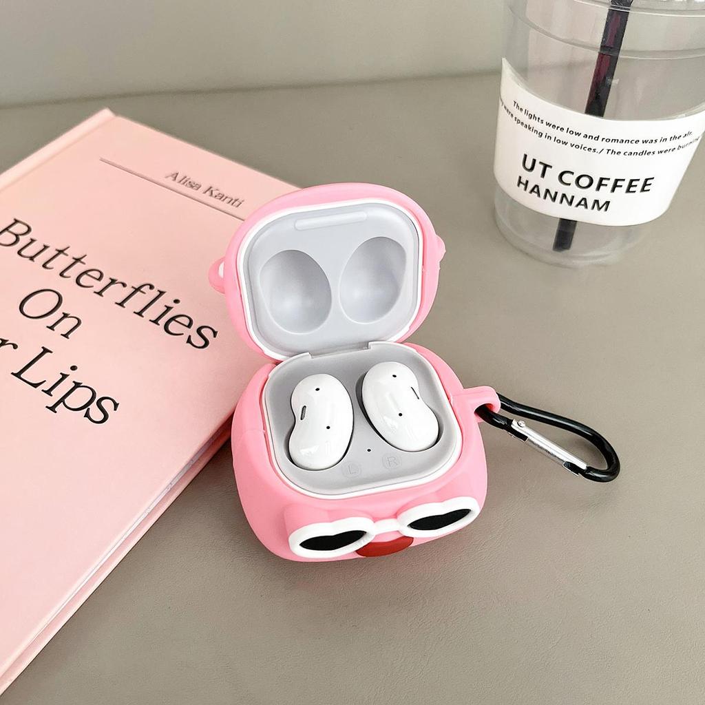Roztomilé pouzdro na sluchátka Beaver pro Galaxy Buds FE Samsung Galaxy Buds Pro Galaxy Buds 2 Pro Buds Live Galaxy Buds2 Ochranný kryt bezdrátových sluchátek