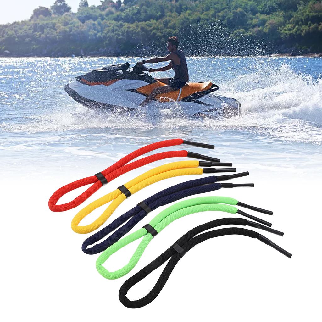 5Pcs Floating Sunglass Strap 5 Colors Floating Sport Glasses Strap for Sailing Motorboats Surfing Water Sports