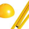 Football Agility Training Poles Foldable Barrier Marking Pole Obstacle Soccer Set for