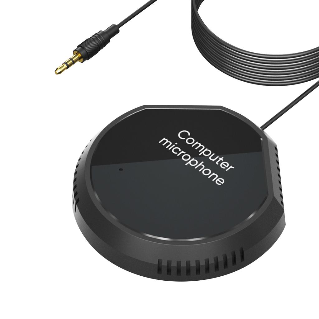 Desktop USB Conference Speakerphone Microphone 360 degrees  Omnidirectional Condenser Plug & Play PC Computer Mic
