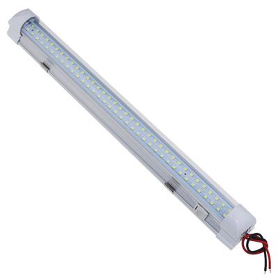 Car Universal Interior Light 72 LED Light Strip Bar 12V-80V Truck Bus Caravan Reading Light Cab RV Lights ON/OFF Switch