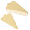 300pcs Triangular Mousse Cake Boards Cupcake Base Dessert Display Tray Cardboard Decoration Tools
