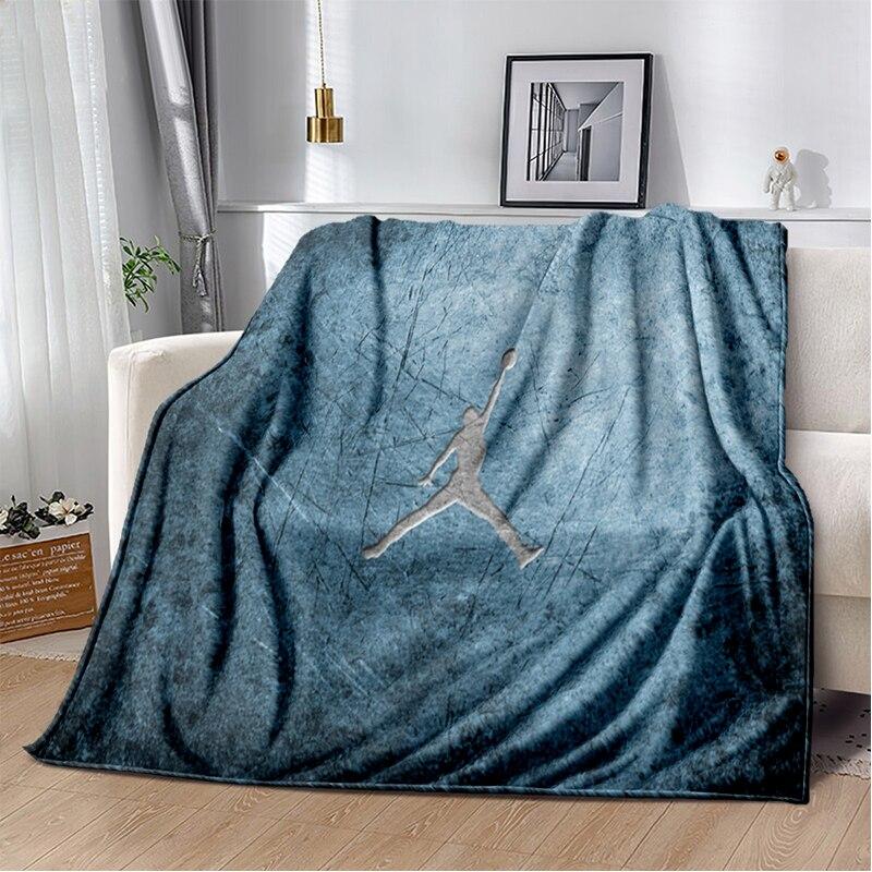 Fashion Basketball Blanket Custom Lightweight Thermal Insulation Blanket Sofa Blanket Bed Office  Blankets for Beds