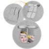 Nukido Children's Teepee Tent With Lights - Gray