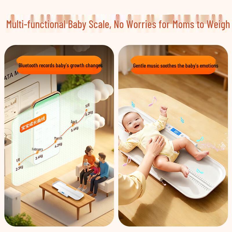 Meilen Smart Bluetooth Baby Weight Scale (CN version)